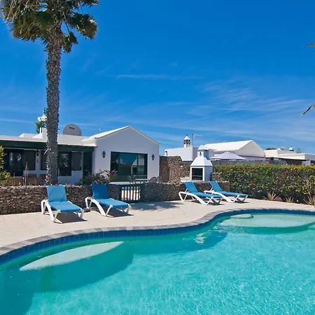 Hébergement de vacances Casa Palmeras, Punta Limones, Playa Blanca, Lanzarote *
